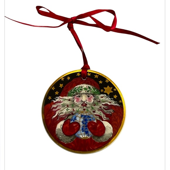 Vintage Set 7 of Bing and Grondahl Christmas Ornaments Santa Claus Collection - Picture 16 of 16